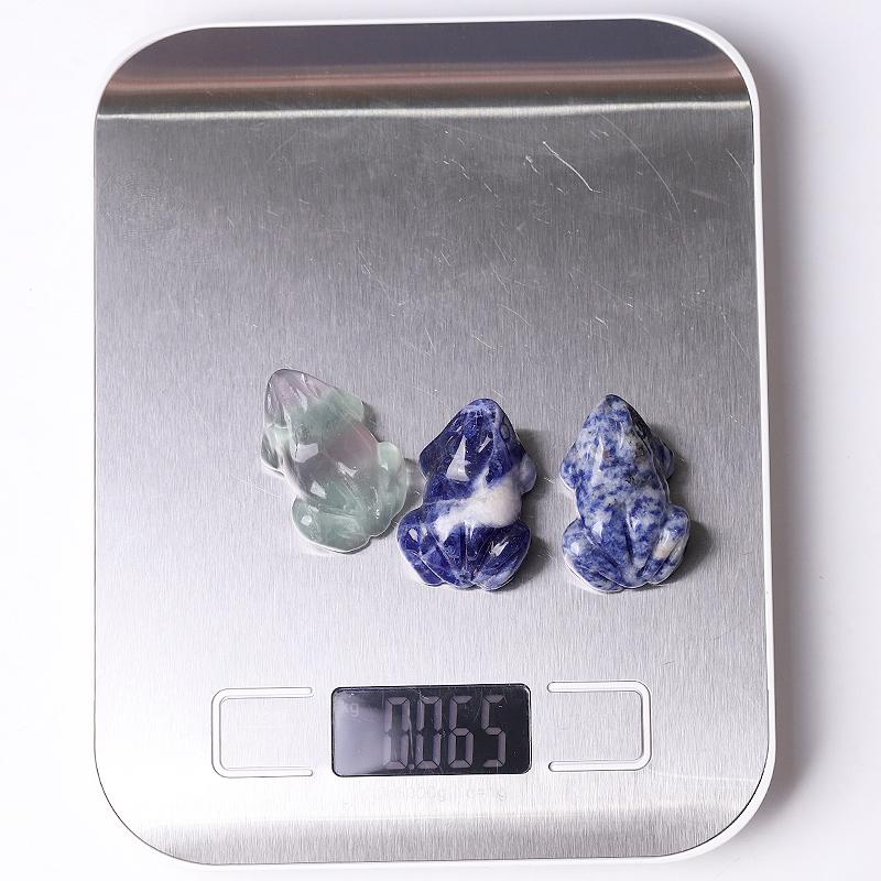 1.5" Frog Crystal Carvings Wholesale Crystals