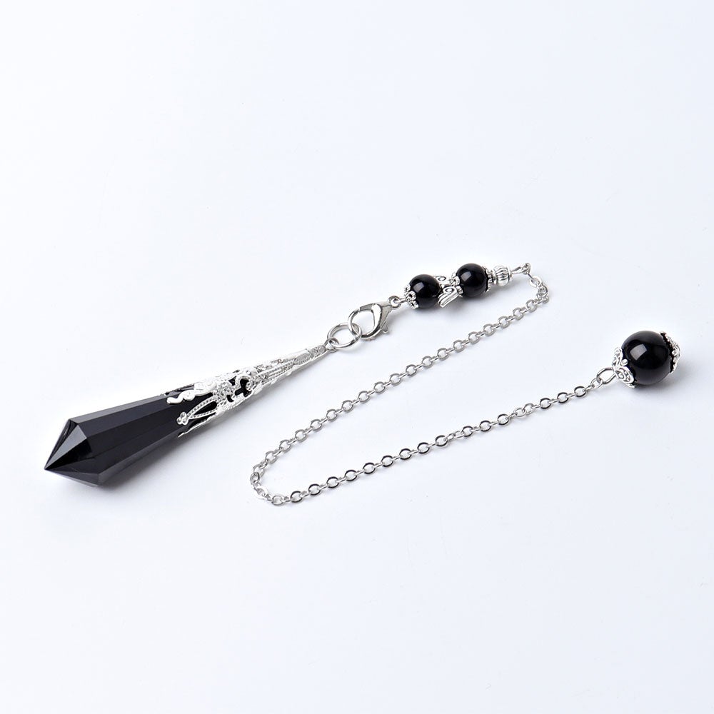 11.8" Long Chain Crystal Pendulum Wholesale Crystals