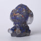 2" Resin Teddy Dog Figurine Infused Crystal Chips on Discount Wholesale Crystals
