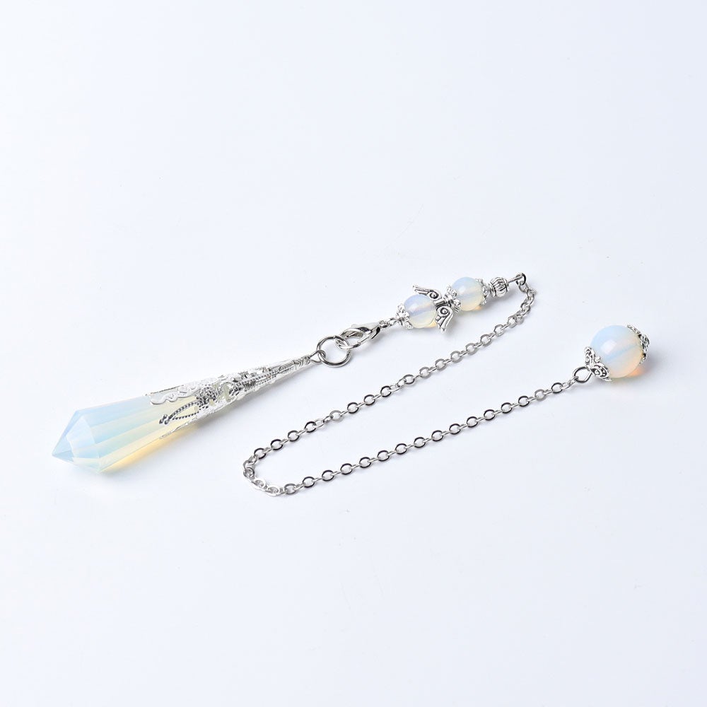 11.8" Long Chain Crystal Pendulum Wholesale Crystals
