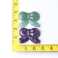 2.3" Bow-knot Crystal Carvings for Christmas Wholesale Crystals