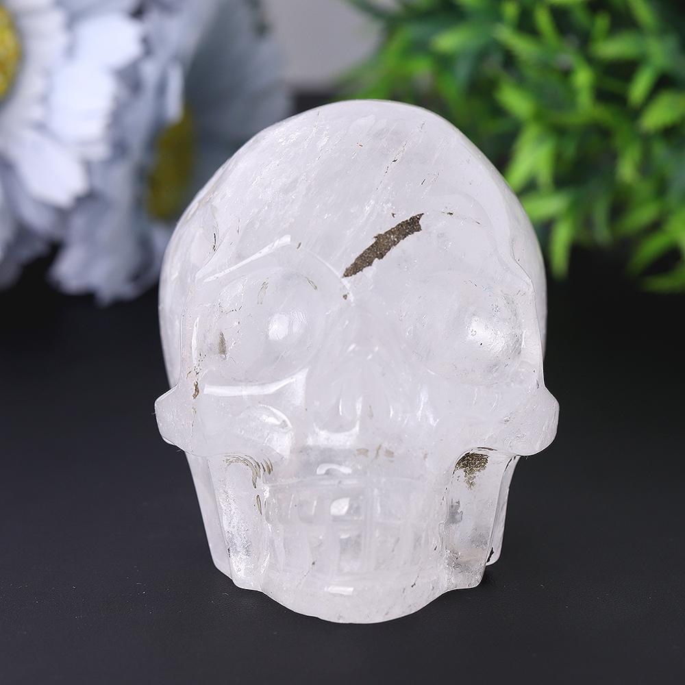 Clear Quartz Crystal Skull Carvings Wholesale Crystals