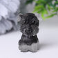 Wholesale Resin Crystal Schnauzer Dog Wholesale Crystals