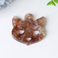 2" Fox Face Crystal Carvings Wholesale Crystals