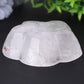 3.5" Clear Quartz Flower Shape Bowl Crystal Carvings Wholesale Crystals