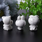 1.5" Howlite Animal Crystal Carvings Wholesale Crystals