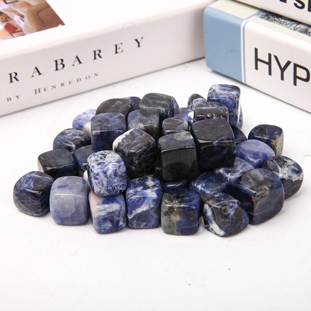 0.1kg Sodalite Cubes Bag Wholesale Crystals