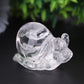 1.2-1.5" Clear Quartz Snail Crystal Carvings Wholesale Crystals