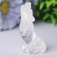 2.5" Wolf Crystal Carvings Wholesale Crystals