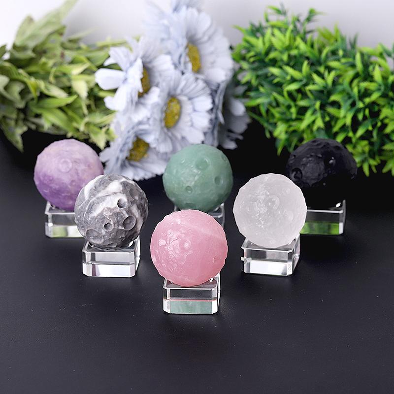 2" Planet Crystal Sphere Wholesale Crystals