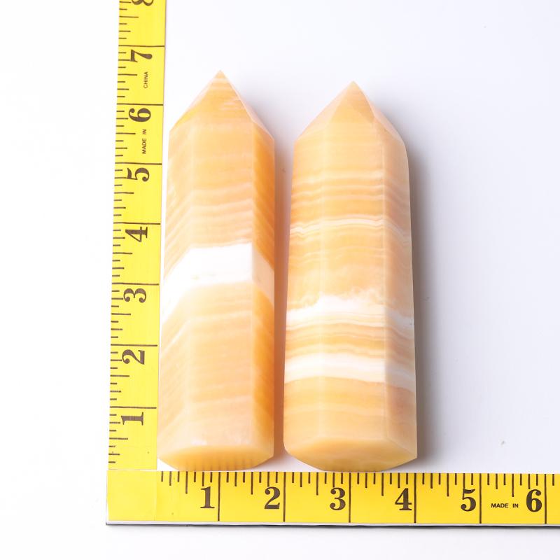 6.5-8'' Honey Calcite Towers Wholesale Crystals