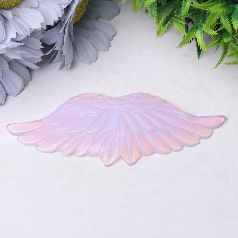 4.5" Angel Wings Crystal Carvings Wholesale Crystals