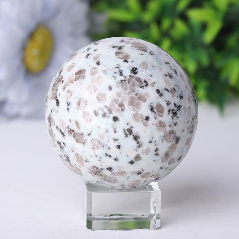 2.0”-4.0”Kiwi Jasper Crystal Sphere Wholesale Crystals
