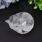 3" Clear Quartz Sleeping Cat Crystal Carvings Wholesale Crystals