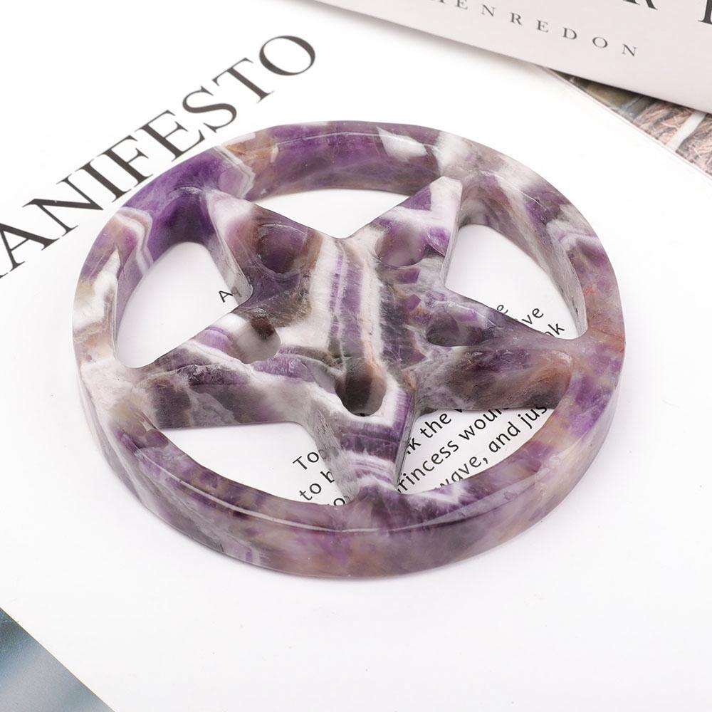 Dream Amethyst Crystal Carving Star Wholesale Crystals