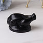 2.35" Black Obsidian Roast Turkey Crystal Carvings Wholesale Crystals
