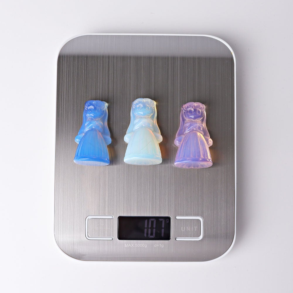 1.9" Opalite Princess Serenity Crystal Carvings Wholesale Crystals