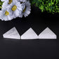 2" Triangle Selenite Slab Crystal Charging Plate Wholesale Crystals