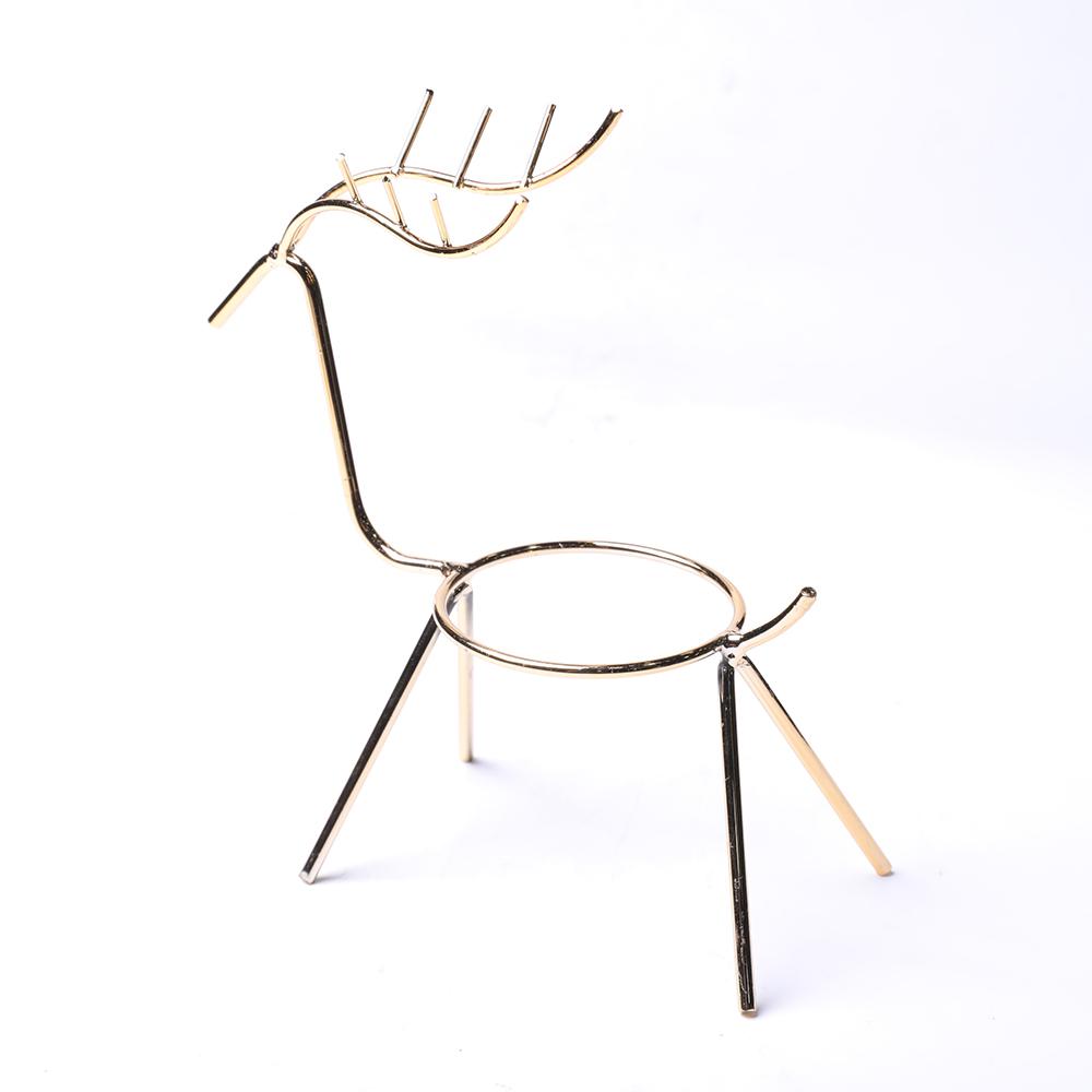 Metal Deer Shape Stand Wholesale Crystals