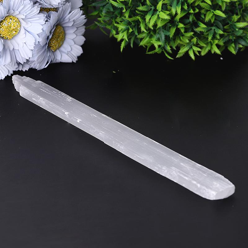 Drilled Selenite Wand for Hanging Wholesale Crystals