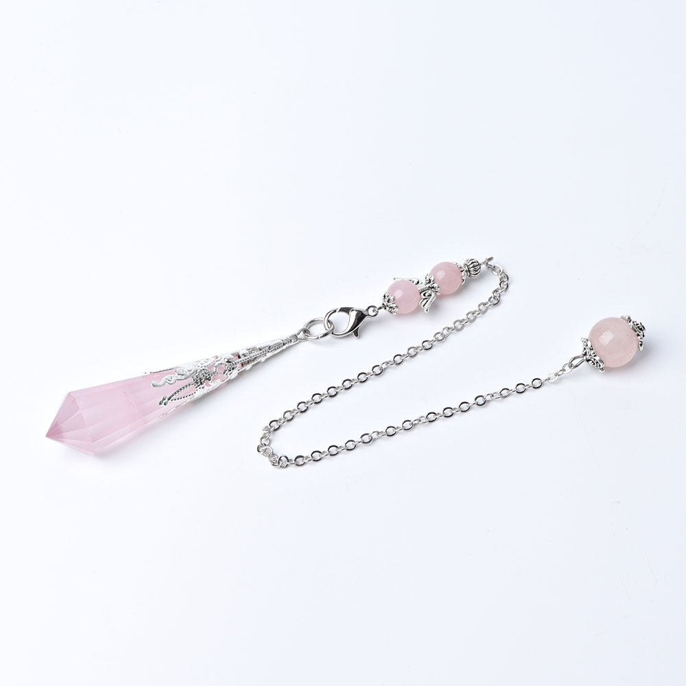 11.8" Long Chain Crystal Pendulum Wholesale Crystals