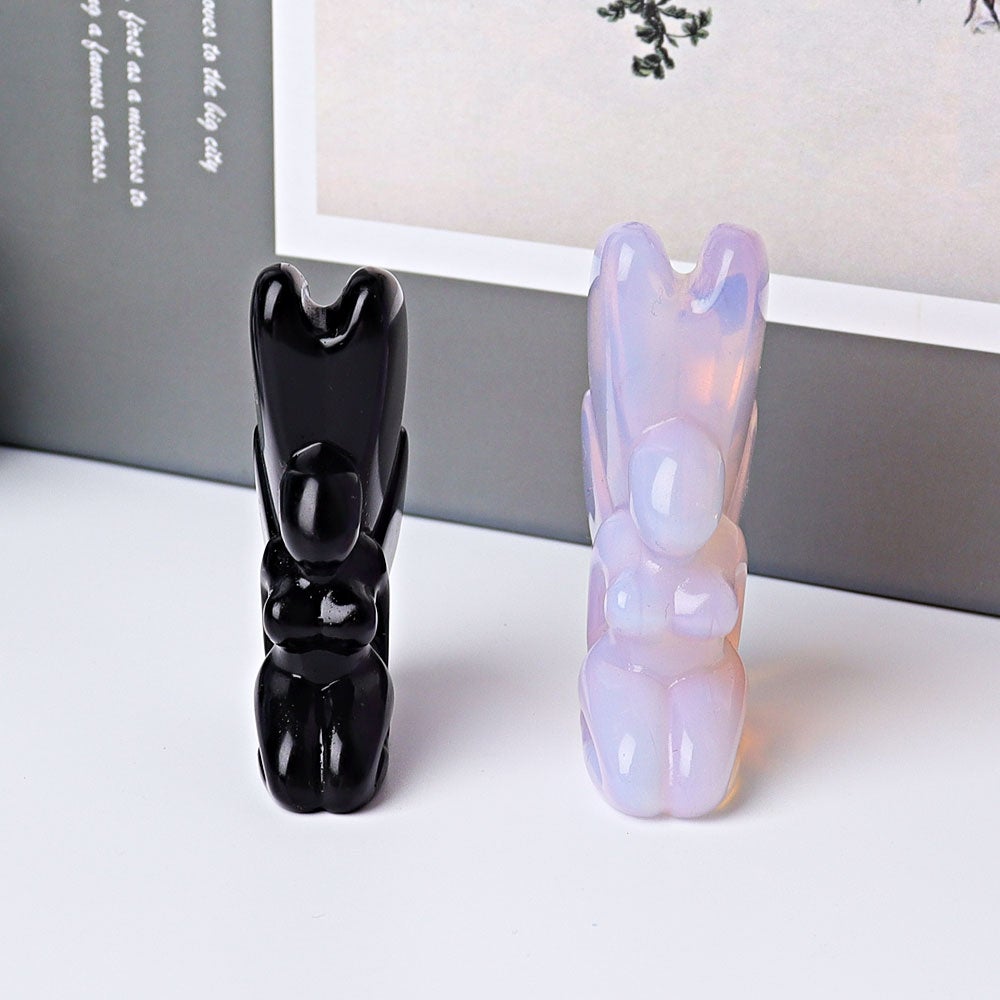 2.5" Fairy Crystal Carvings Wholesale Crystals