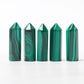 1" Natural Malachite Crystal Tiny Points For DIY Discount Wholesale Crystals