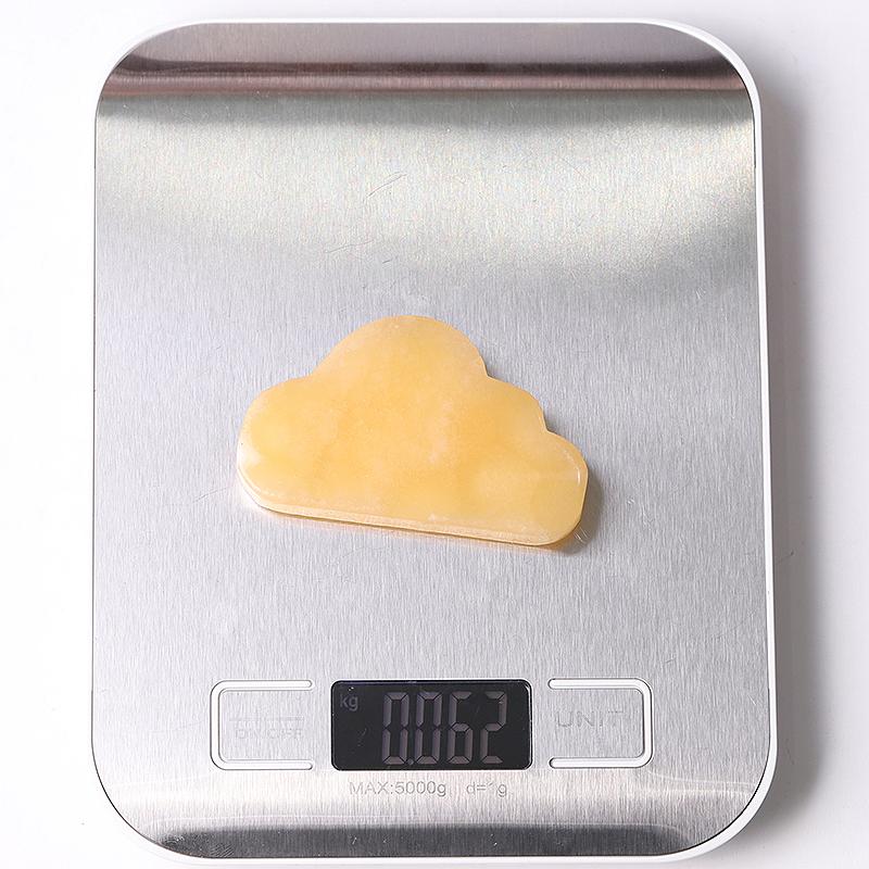 2.8" Yellow Jade  Cloud Crystal Carvings Wholesale Crystals