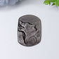 2" Silver Obsidian Wolf Crystal Carving Wholesale Crystals