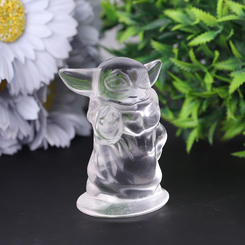 2.5" Clear Quartz Master Crystal Carvings Wholesale Crystals