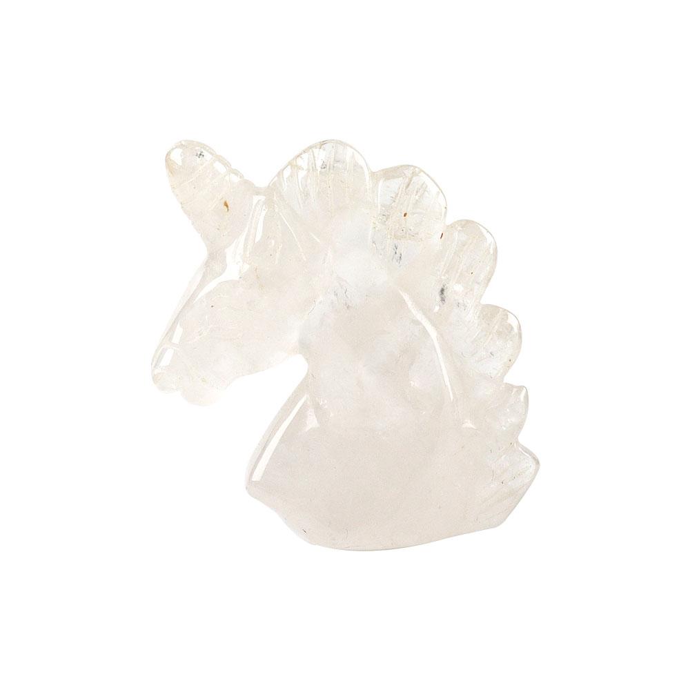 2" Clear Quartz Crystal Carving Unicorn Wholesale Crystals