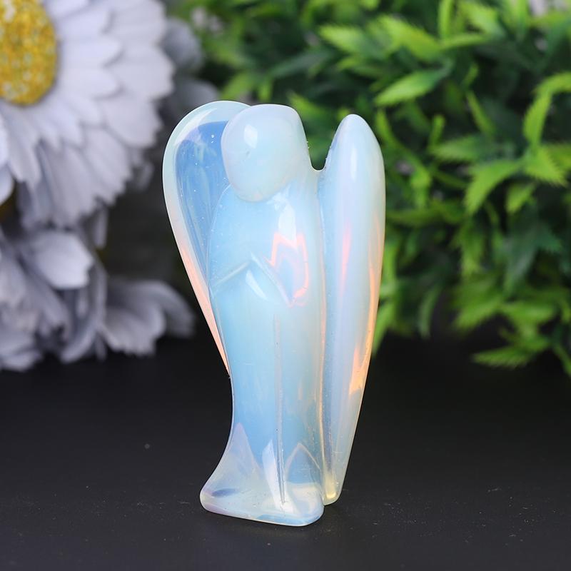 3" Opalite Angel Crystal Carvings Wholesale Crystals