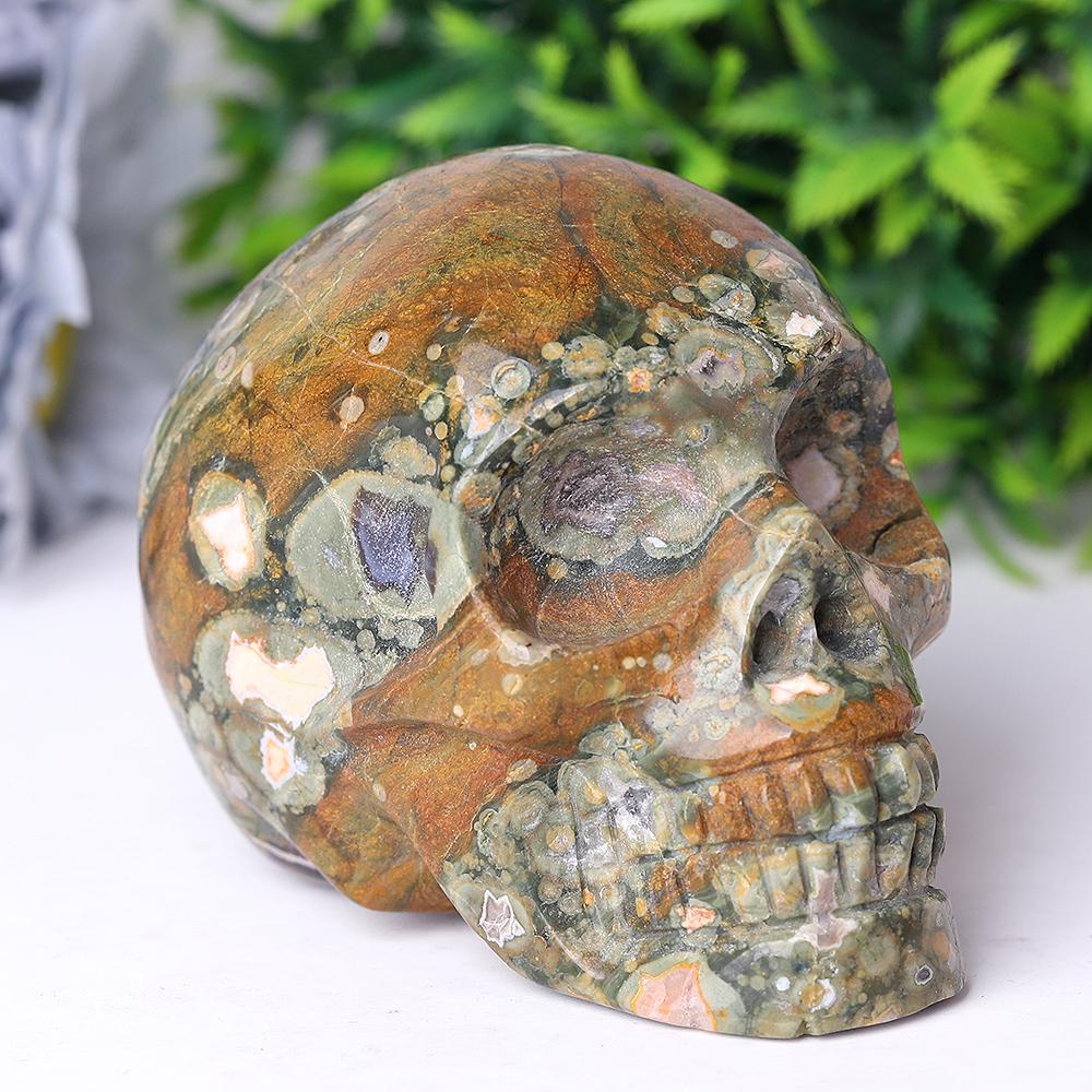 Ocean Jasper Crystal Skull Carvings Wholesale Crystals