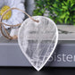 3.3" Clear Selenite Drop Shape with Hanging Rope Wholesale Crystals