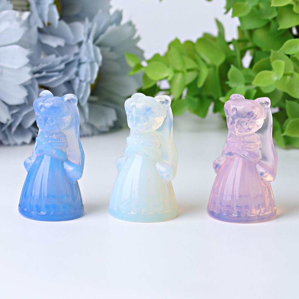 1.9" Opalite Princess Serenity Crystal Carvings Wholesale Crystals