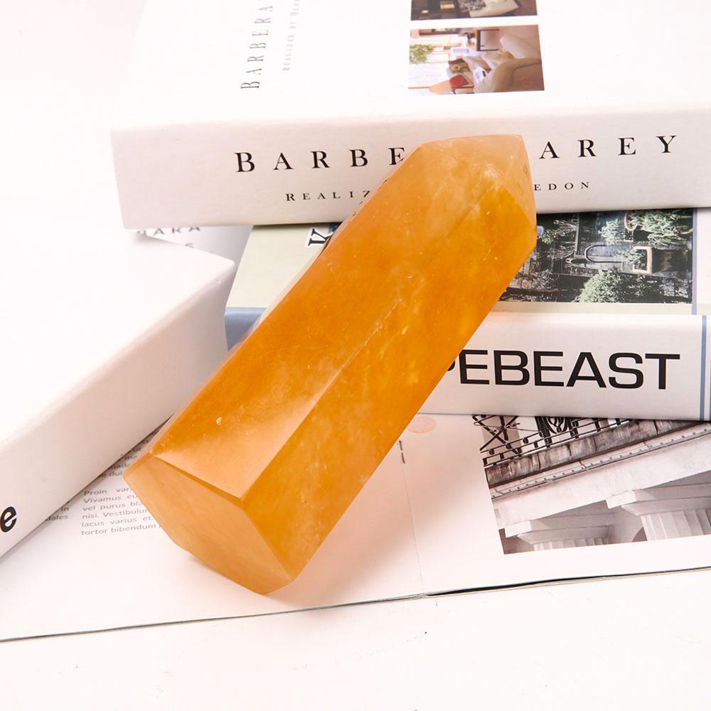 Honey Calcite Tower Wholesale Crystals