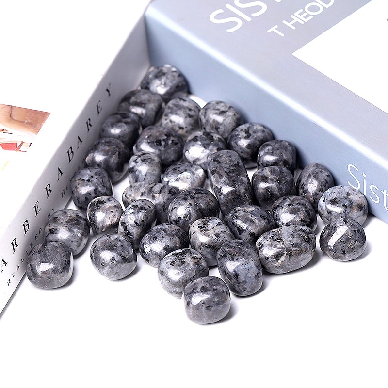 0.1kg Larvikite Crystal Tumbles Wholesale Crystals