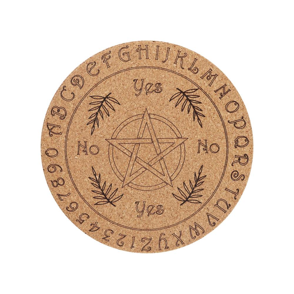 Cork Carved Pattern Coaster Wholesale Crystals