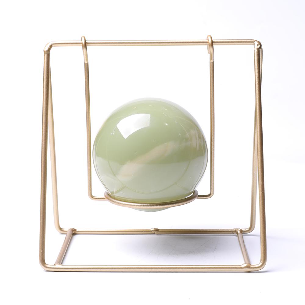 Metal Swing Design Sphere Stand Wholesale Crystals