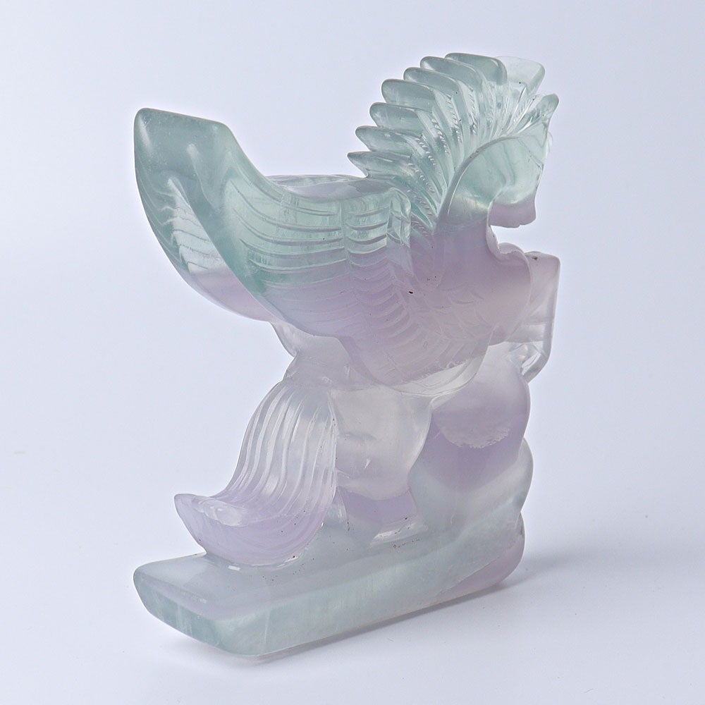 4.5" Fluorite Unicorn Crystal Carvings Wholesale Crystals