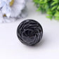 4" Black Obsidian Ice Cream Crystal Carvings Wholesale Crystals