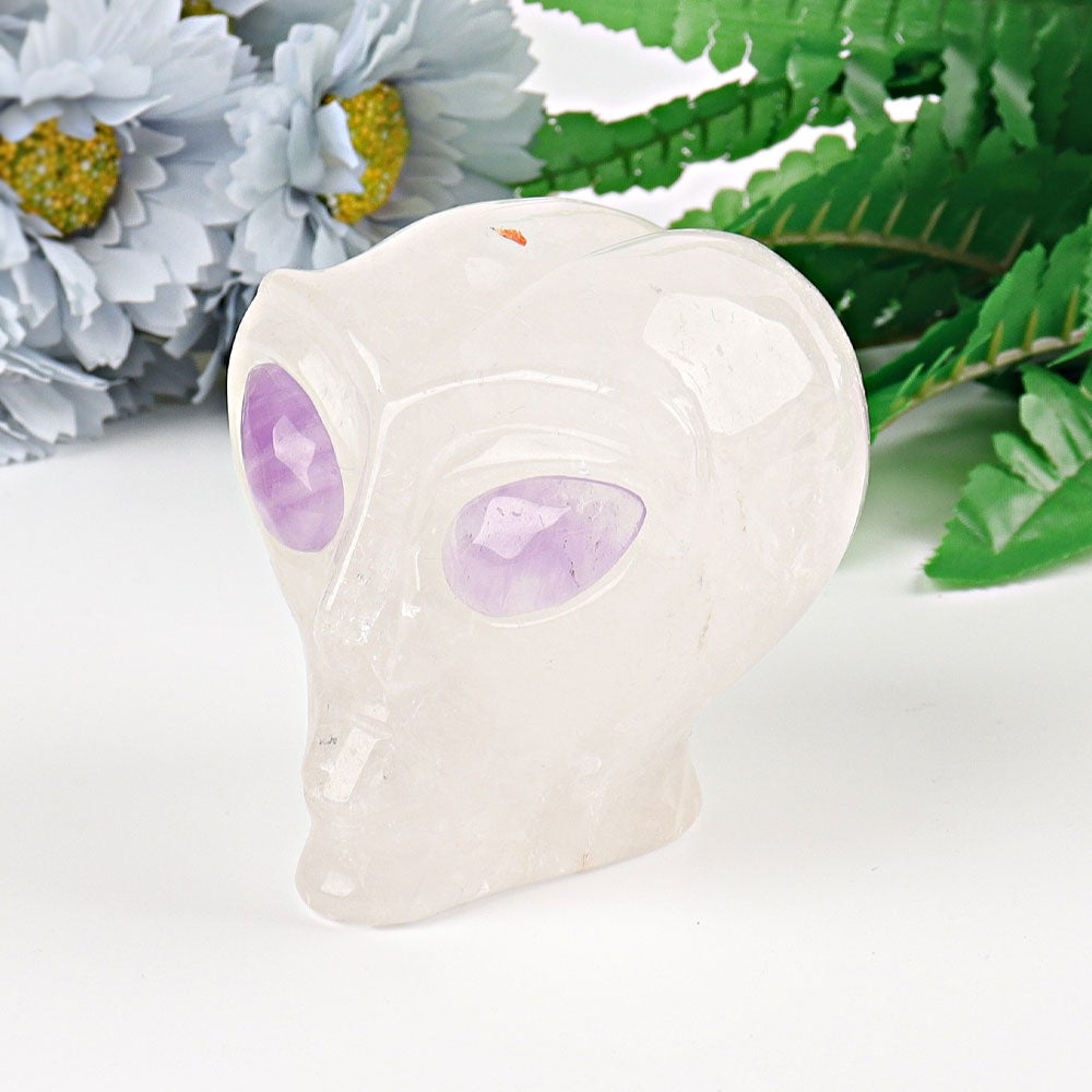 2.5" Alien Skull Crystal Carving Wholesale Crystals