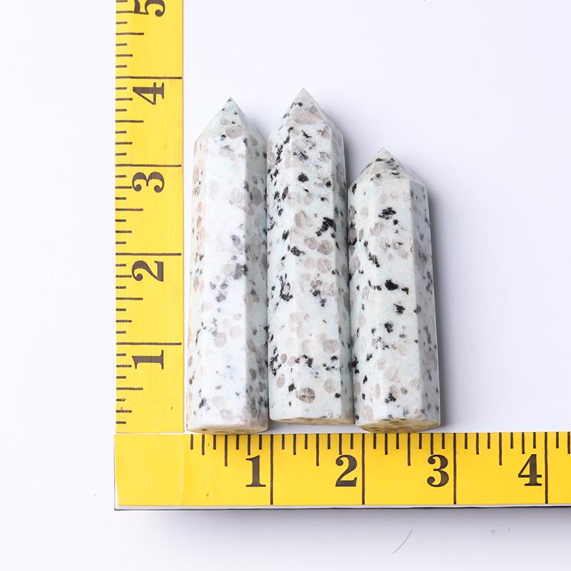 Natural Kiwi Jasper Point Crystal Tower Wholesale Crystals