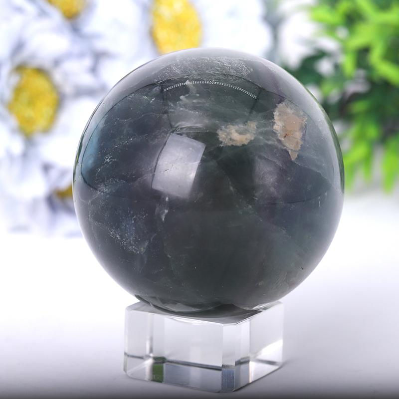 2.0"-4.0" Fluorite Sphere Wholesale Crystals