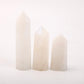 Set of 3 White Moonstone Points Wholesale Crystals