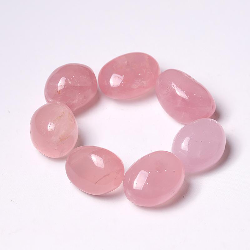 0.1kg Rose Quartz Tumbles Wholesale Crystals