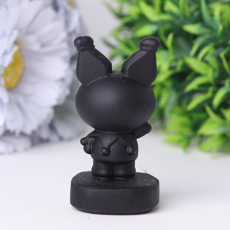 2" Black Obsidian Crystal Carvings Wholesale Crystals