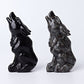 3.7" Wolf Crystal Carvings Wholesale Crystals