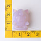 2.2" Pink Opalite Jiggly Puff Crystal Carvings Wholesale Crystals