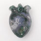 Real Heart Shaped Carvings Wholesale Crystals